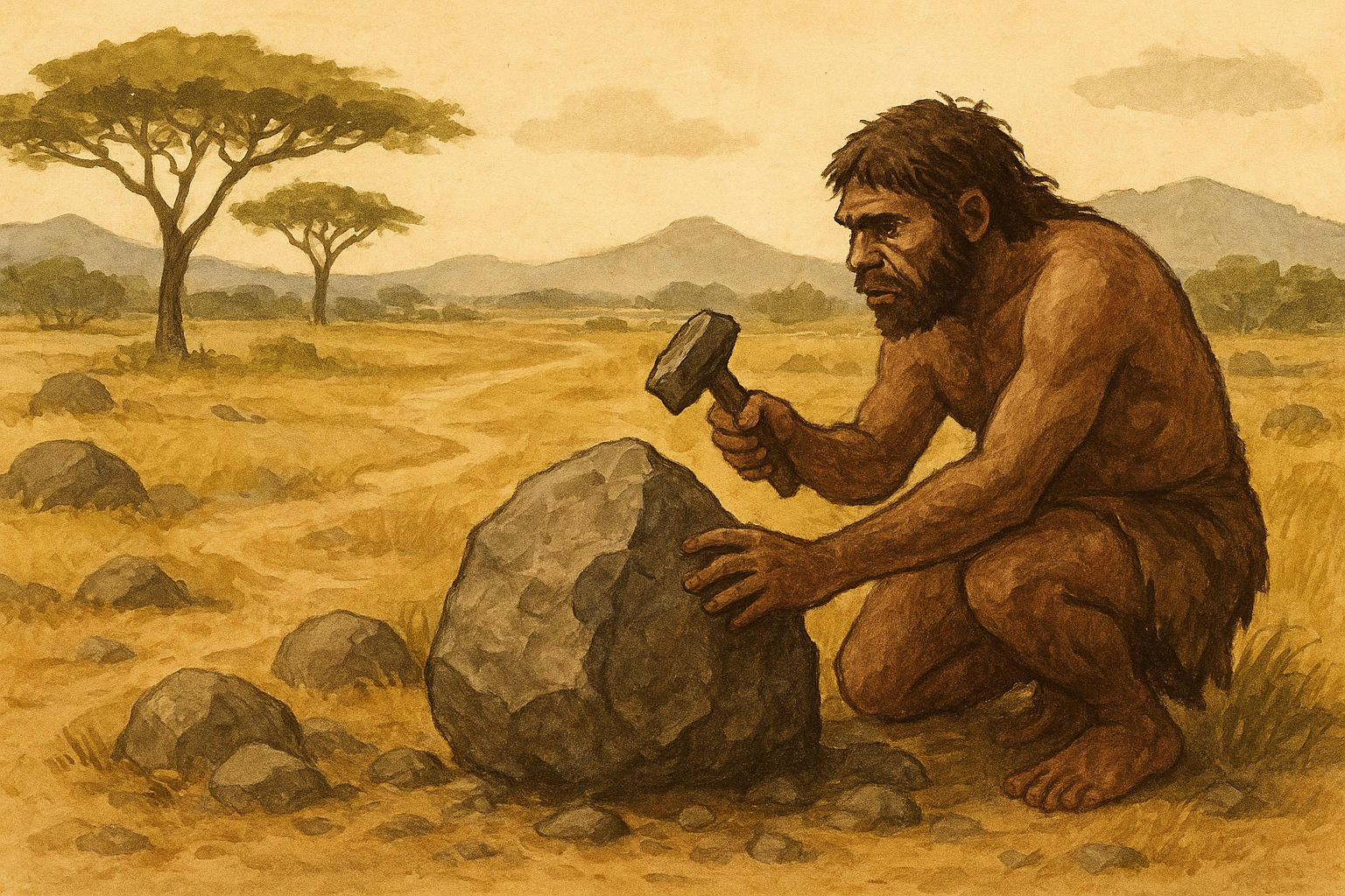 No momento, você está visualizando Há 3 milhões de anos humanos já viajavam para buscar materiais