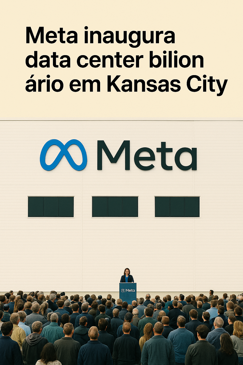 No momento, você está visualizando Meta inaugura data center bilionário em Kansas City