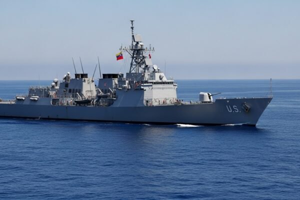 Como são os navios de guerra dos EUA enviados à costa da Venezuela
