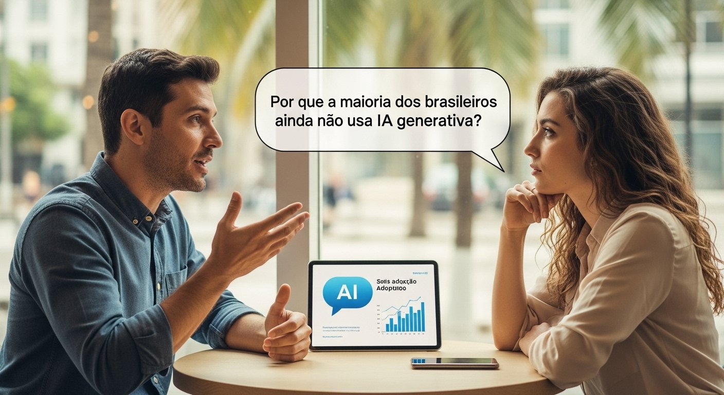 No momento, você está visualizando Fala AI: por que a maioria dos brasileiros ainda não usa IA generativa?