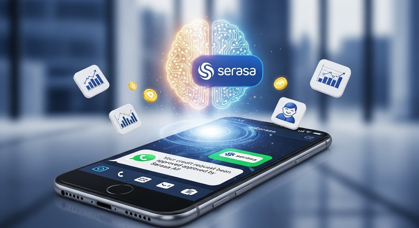 No momento, você está visualizando WhatsApp: nova IA da Serasa ajuda empresas a vender a prazo
