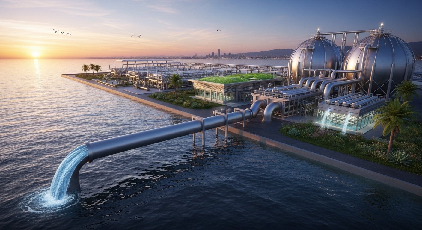 No momento, você está visualizando Projeto inédito vai transformar água do Pacífico em potável