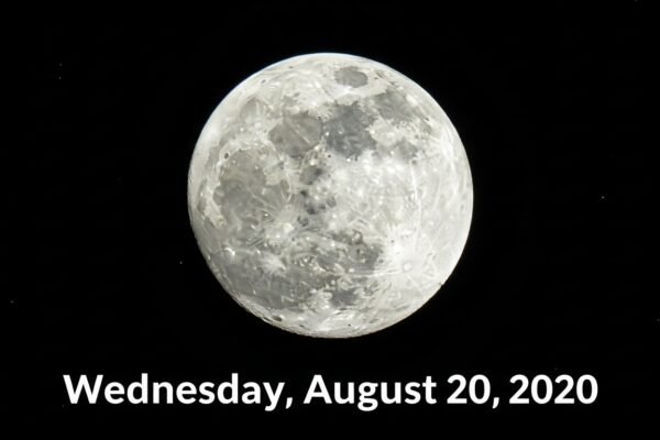 Lua hoje: confira a fase da Lua nesta quarta-feira 20/08/2025