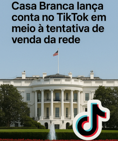 No momento, você está visualizando Casa Branca lança conta no TikTok em meio à tentativa de venda da rede