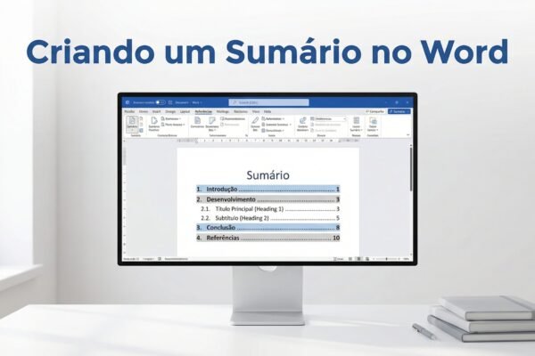 Criando um Sumário no Word