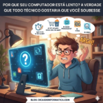 Por que seu computador está lento? A verdade que todo técnico gostaria que você soubesse